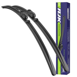 AJK Front Windshield Wiper for Mazda 6 2018 2019 2020 2021, Original Equipment Window Wipers Blades, Conventional, Vehicle Specific Fit, Pack of 2