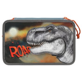 Depesche Roar 11756 Dino World 3-Compartment Pencil Case