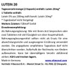 Vitascut® Lutein 20 II 250 Tablets of 10 mg for