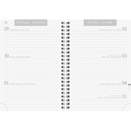 BRUNNEN School Diary '25/'26 "Black" | A5, Paper