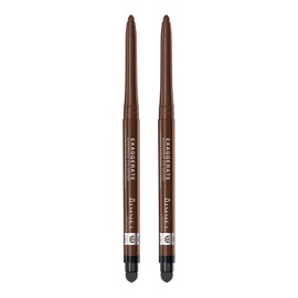 Rimmel London exaggerate auto waterproof eye definer, rich brown, 2 Count