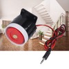 12 Volt Siren 120Db DC 12V Red Wired Horn Siren