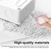 HERKINDNESS Waterproof Junction Box, 150 x 110 x 70 mm,
