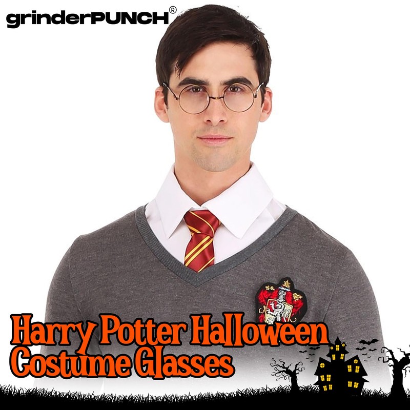 Retro Round Clear Lens Glasses Metal Frame