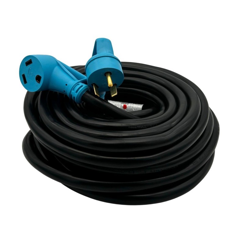 50-Foot 30-Amp RV/EV Extension Cord for TT-30P to TT-30R