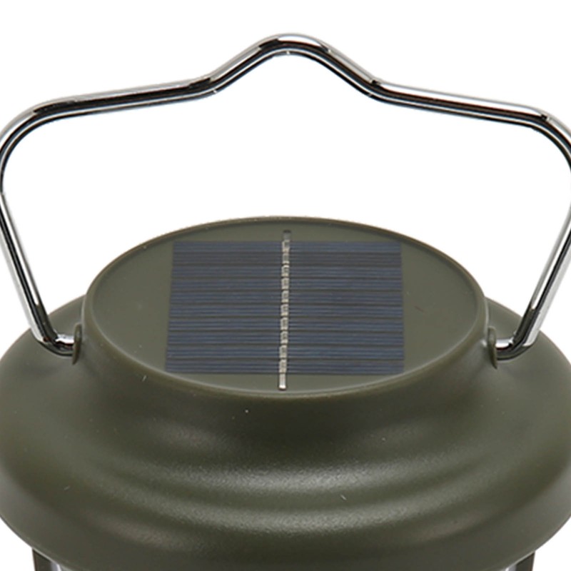 Camping Lantern Rechargeable High Brightness Portable Retro Tent Light with
