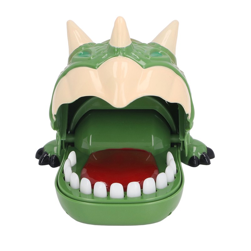 Finger Biting Prank Toy Dinosaur Shaped Interesting Interactive Press Teeth