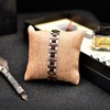 Men's Stainless Steel Bracelet with Elegant Wood Elements Includes Gift