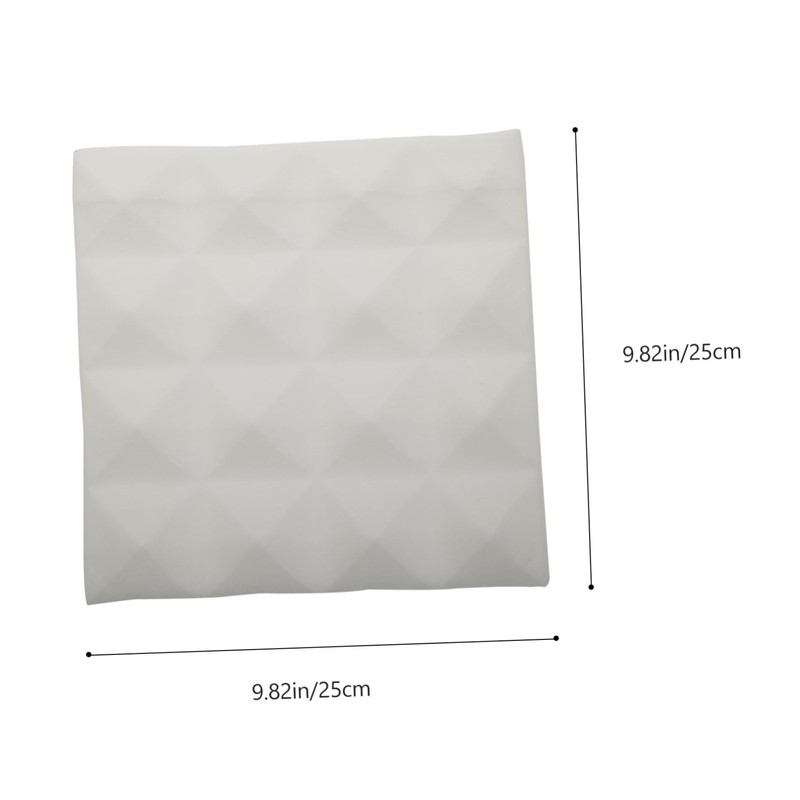 Totority Noise Reduction Pads 12pcs Pyramid Shape Sound Absorbing Foam