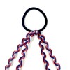 Red White and Blue Hair Tie Union Jack Colours Royal