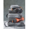 Bag – Mens – Felt Grey and Brown