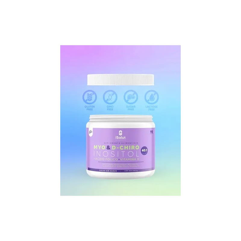 Myo & D-chiro Inositol 40:1 + Ácido Fólico + Vitamina