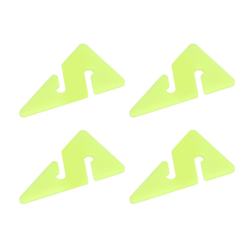Alomejor Dive Line Marker Triangular Fluorescent Yellow for Cave and