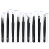 ESD Tweezers Set Precision Antistatic Stainless Steel Repair Tool Model