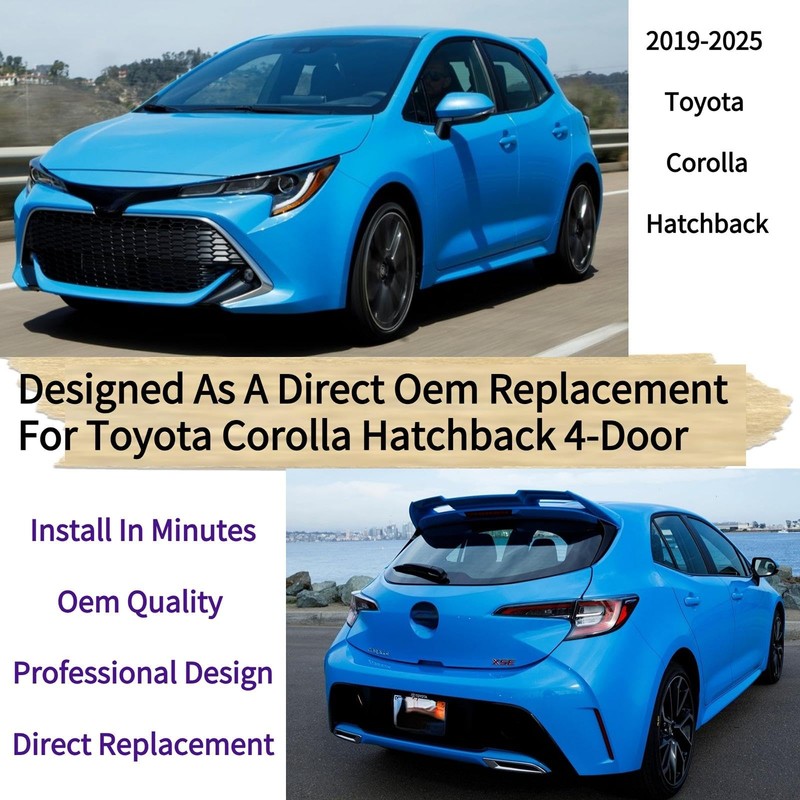 Rear Wiper Blade for Toyota Corolla Hatchback 2019-2025 2024 2023