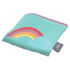 moses Shopper Rainbow Foldable Shopping Bag, Eco-Friendly, Reusable, Polyester, Mint