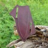 Leather Sheath Handmade Leather Folding Fixed Blade Knife Sheath Belt