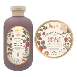 Kit Shampoo Y Mascarilla Repara Y Restaura Yuya 2 Pzs