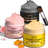 Clay Face Mask Set, Turmeric Vitamin C Clay Mask, Dead