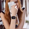 Compatible for Wyze Watch 47mm Band, Giaogor Stretch Elastics Adjustable