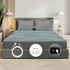 RIQINXIN Grounding Fitted Sheet Conductive with EU Grounding Cable for