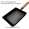 JUSTHERE Tamagoyaki Pan, Japanese Omelette Pan Nonstick, Multifunctional Square Japanese