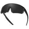 LVIOE Sports Sunglasses Oversized Wraparound Frame Wind and Sand UV400