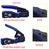 RJ45 Crimper Tool Pass Through Crimping Tool for RJ45 Cat6a