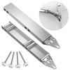 1 Pair Garage Door Quick Turn Top Fixture Brackets Hardware,