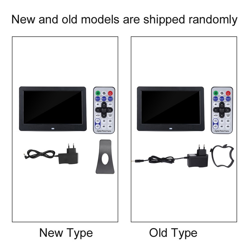 10in Screen 1024X600 Digital Photo Frame Music Video Player with