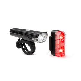 Blackburn Dayblazer 550 Front + Dayblazer 65 Rear Light Set - Black