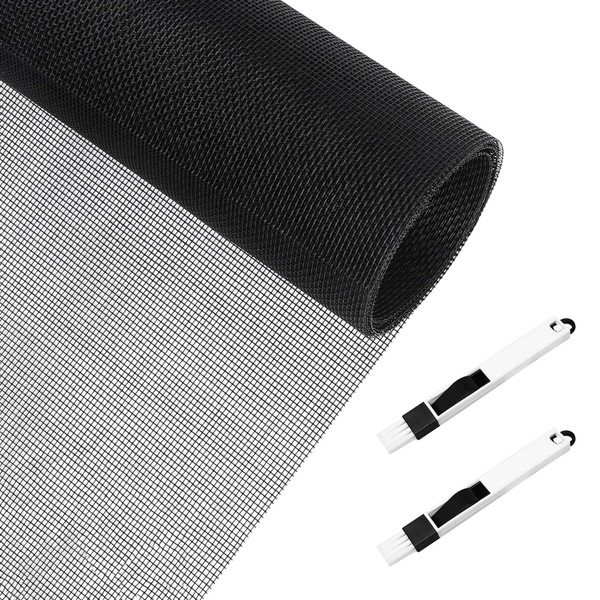 RYAN Fliegengitter Balkontür Insektenschutzgitter 250x120 cm Fliegengitter Meterware DIY Maßschneider