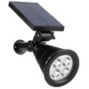 Solar Spotlight Waterproof 4LED Lawn Lights Landscape Lighting for Outdoor