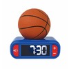 Lexibook, Basketball Night Light Alarm Clock Sounds and Melodies Backlit