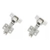 SIQUAR Par De Bisagra Bidimensional De 35mm Recta Con Tornillos