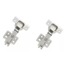 SIQUAR Par De Bisagra Bidimensional De 35mm Recta Con Tornillos De Instalación Siquar