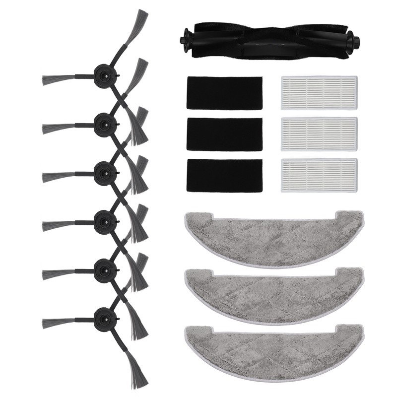 Sweeper Accessories Dust Reduction High Cleaning Efficiency Replacement Parts for