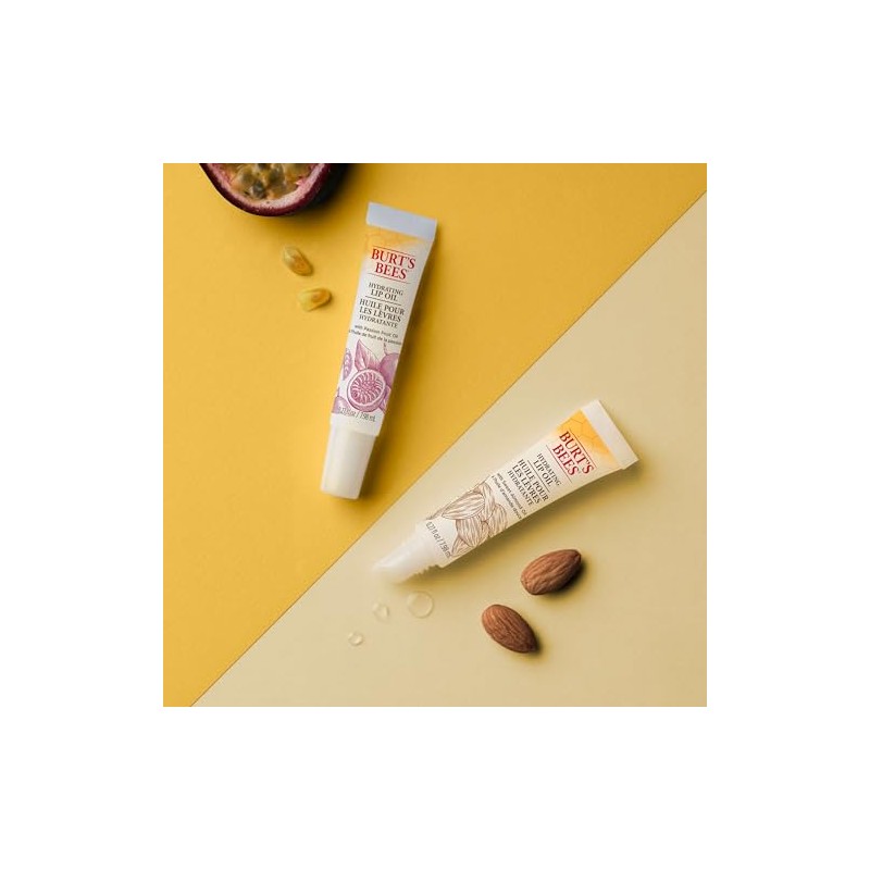 Burt's Bees Aceite labial hidratante 100% natural con aceite de
