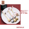 6pcs Christmas Dessert Spoons Stainless Steel Durable Durable Spoon Retro
