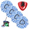 Mop Head Replacement, Spin Mop Replacement Head, Include 4pcs Mop
