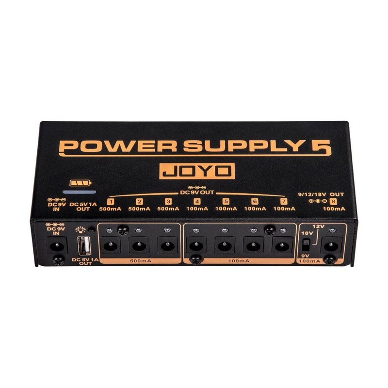 JOYO Guitar Effect Pedal Power Supply with Short-Circuit Overload Protection,