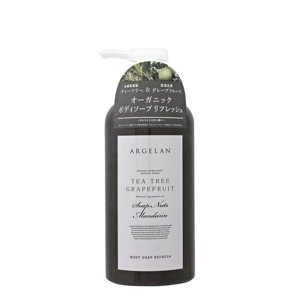 Algeran Body Soap, Refresh, 16.9 fl oz (500 ml)