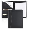 Pacific Mailer Padfolio Portfolio Leather Binder, Interview Legal Document Organizer,