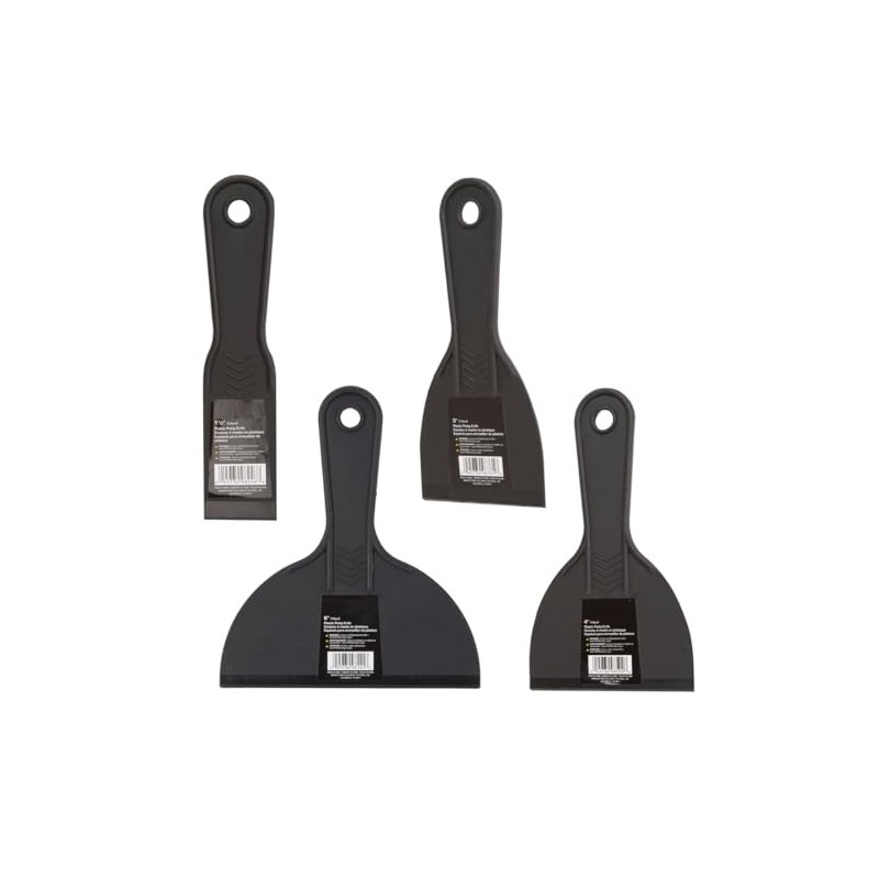 Edward Tools Plastic Knife Set - 4 Piece Heavy Duty