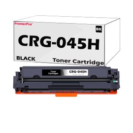PrinterPro™ Compatible Toner Cartridge Replacement for Canon 045H Toner Cartridge CRG-045 Black High Yield - Canon Printer ImageClass MF632cdw ImageClass MF634cdw LBP611Cn LBP612Cdw (1 Black)
