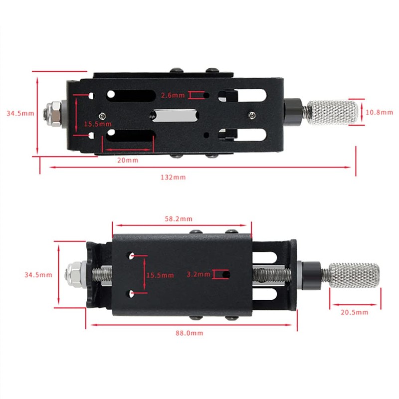 RATTMMOTOR CNC Milling Cutter Engraving Machine Z Axis Slide Lift