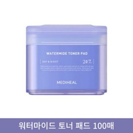 1 pack of 100 Madihill Watermid Moisture Toner Pads, deep-moisturizing, skin-texturing, and moisturizing wipes / 수분 패드 100매 1통 매디힐 워터마이드 수분 토너 패드 속보습 피부결 촉촉함 닦토 팩토