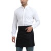 Xeoxarel 3 Pakc Server Aprons with 4 Pockets, Unisex Waitress