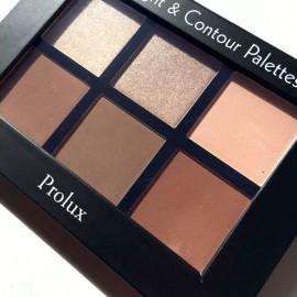 Prolux Cosmetics Paleta De Contorno Iluminador Y Bronceador Rostro Prolux