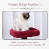 Hey-brother Cat Tree Tower, Scratching Posts with Cozy Condo, Padded